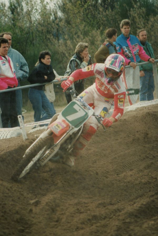 Hollanti Mill 1991 GP-250 Trampas Parker USA matkalla maailmanmestariksi